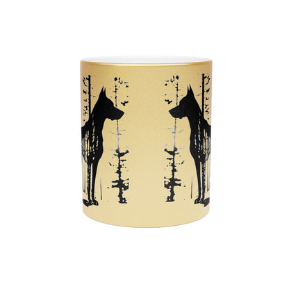 Guardian Of The Forest Metallic Coffee Mug