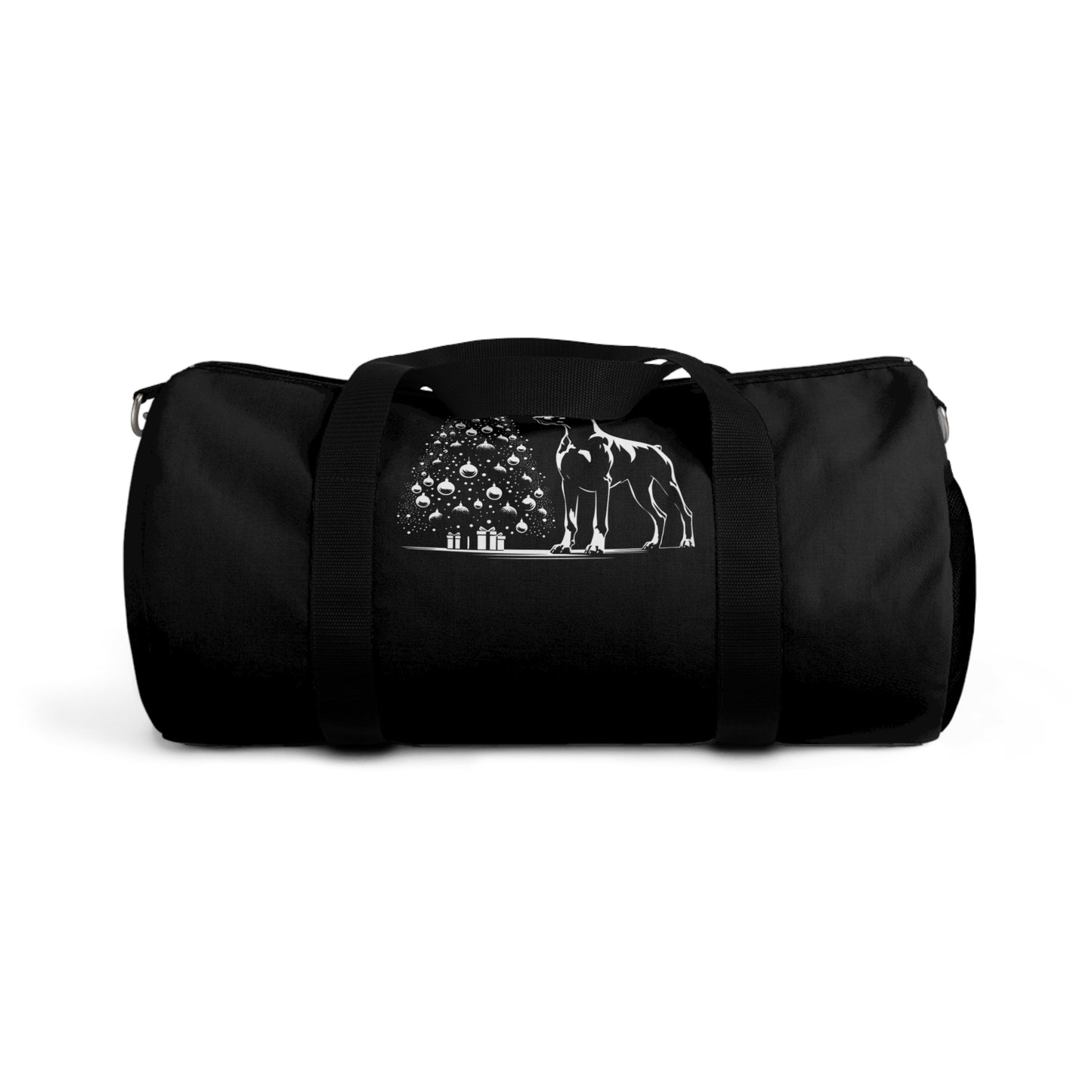 Doberman Christmas Tree Duffel Bag