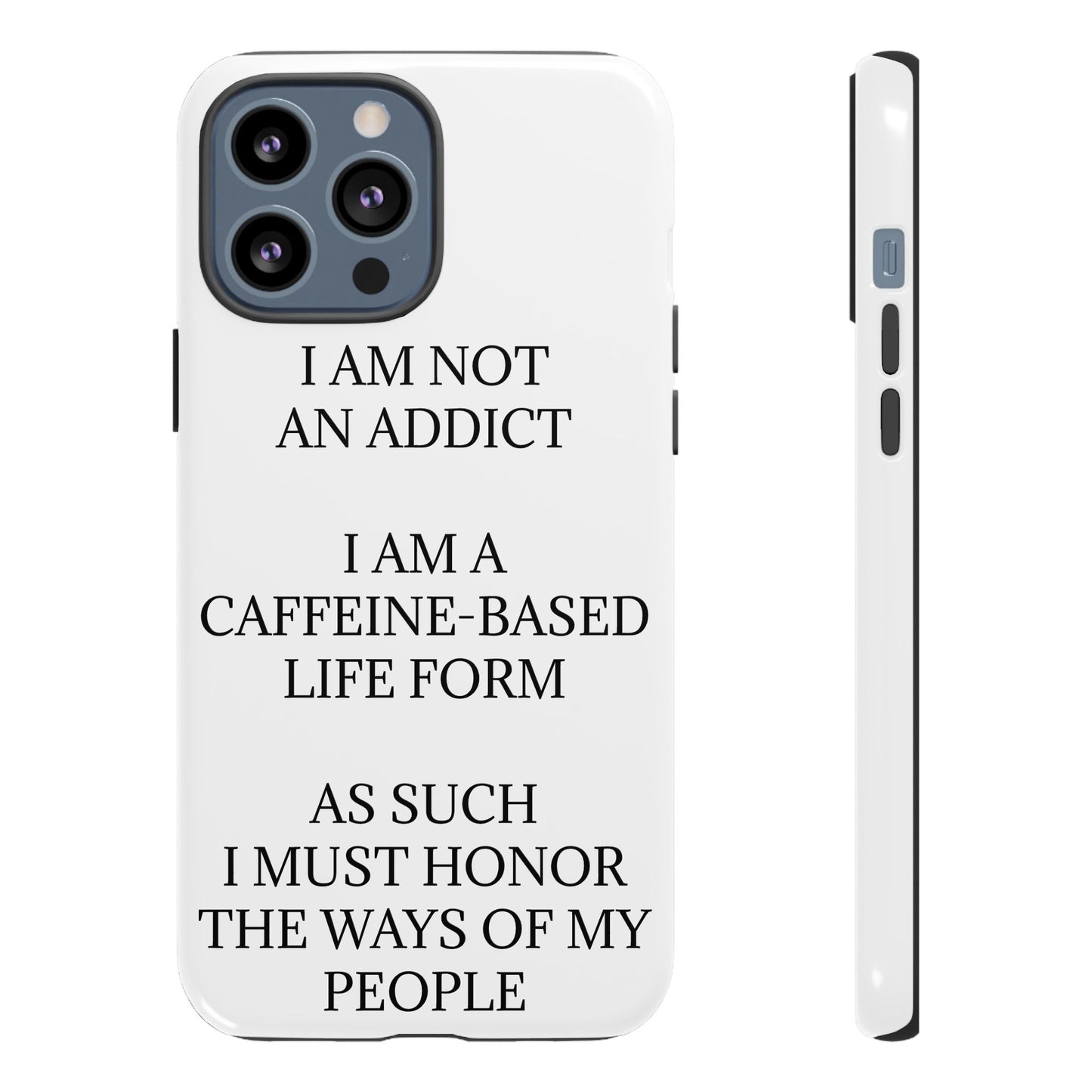 Not An Addict iPhone Case