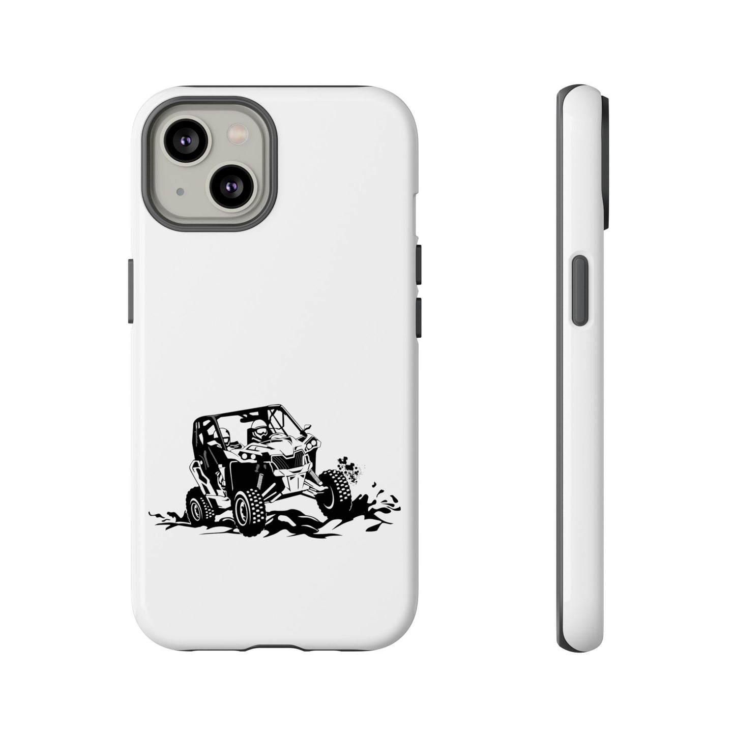 Slingin' Mud Side By Side iPhone Case