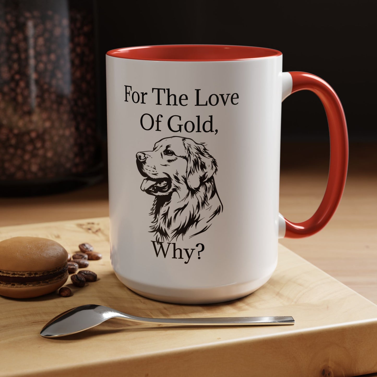 For The Love Of Gold 2-Tone Coffee Mug