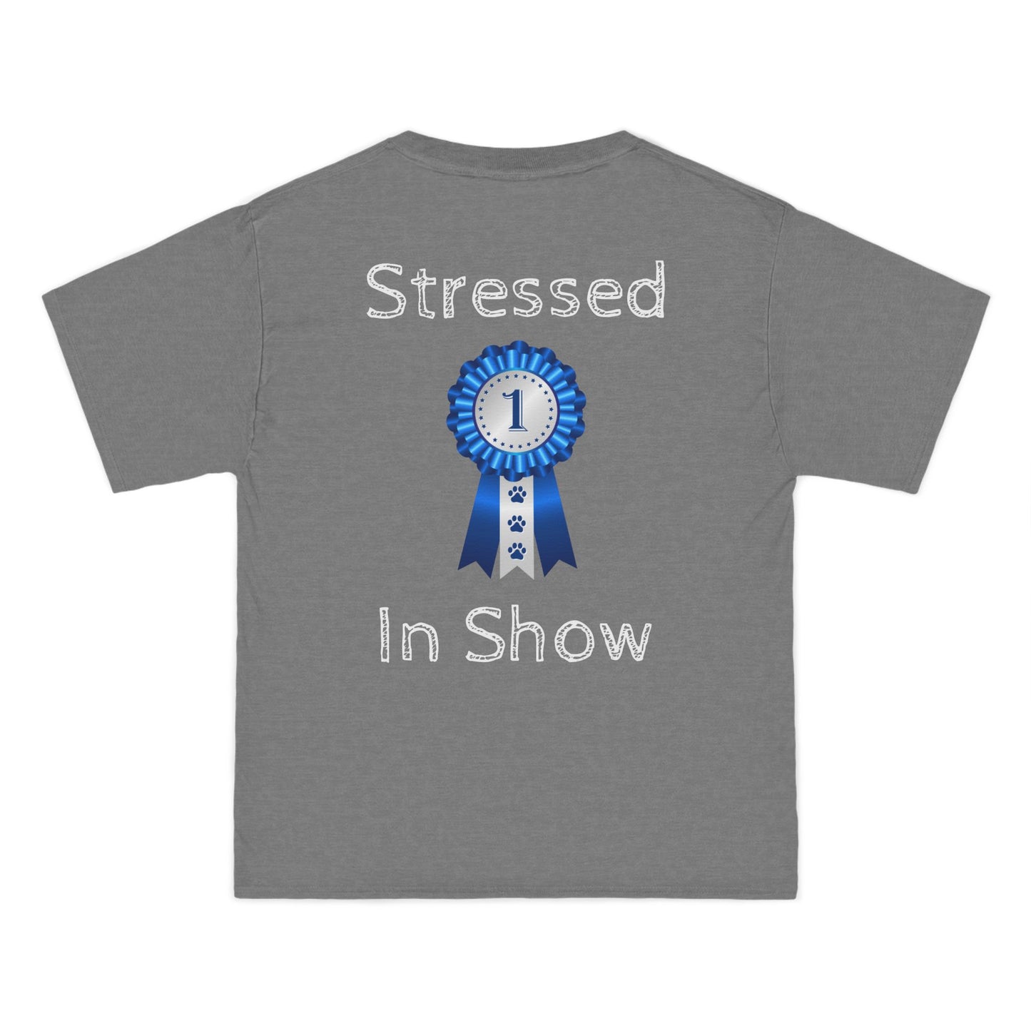 Stressed In Show Men's Short-Sleeve Crewneck Tee