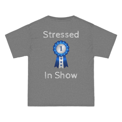 Stressed In Show Men's Short-Sleeve Crewneck Tee