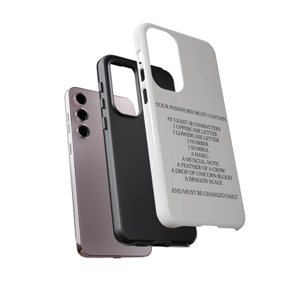 Password Samsung Case