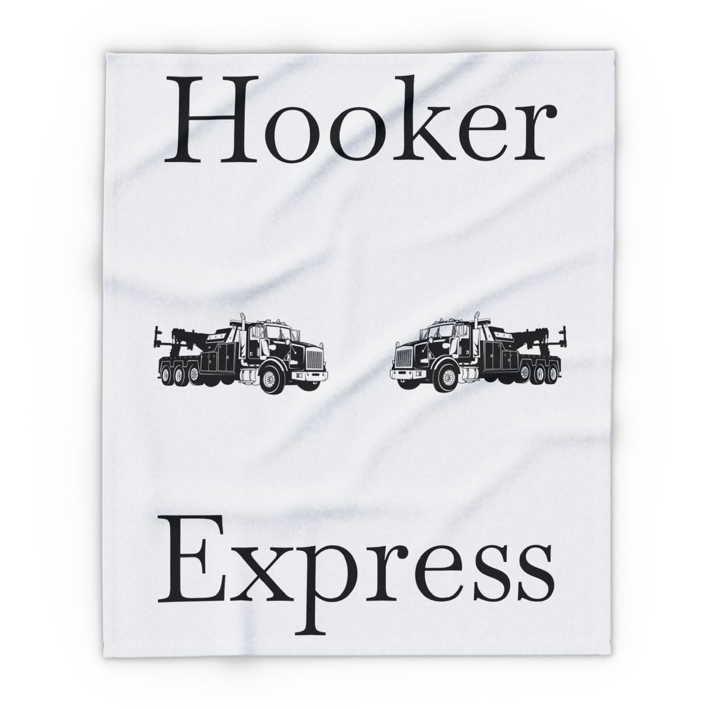 H**ker Express Heavy Tow Truck Arctic Fleece Blanket