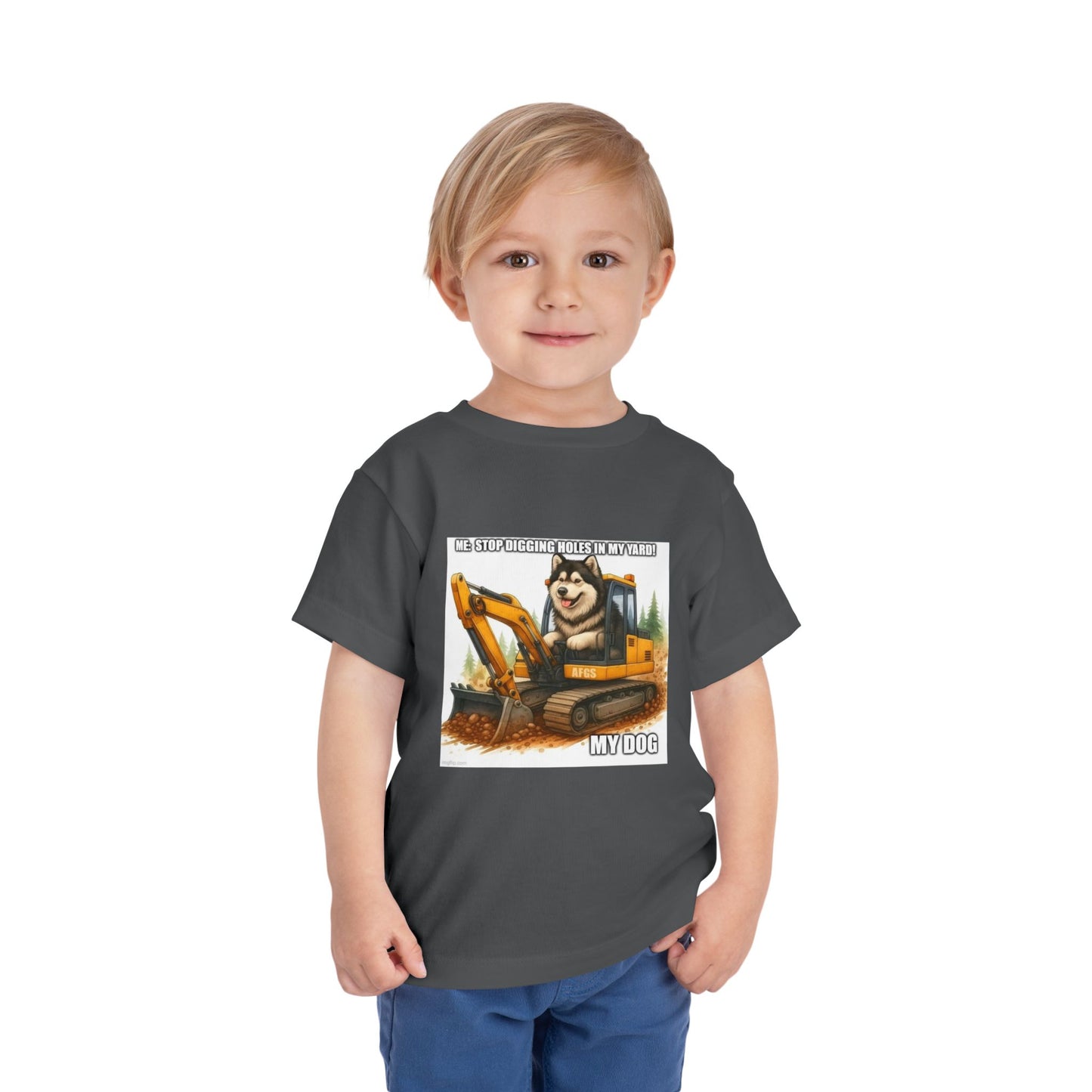 Digmaster Toddler Unisex Short Sleeve Crewneck Tee