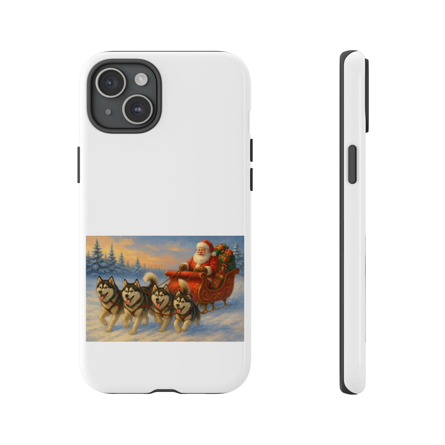 Dashing Through The Snow iPhone Case