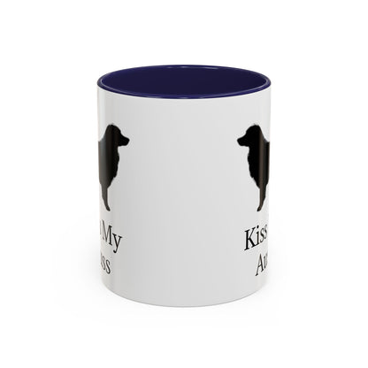 Kiss My Auss 2-Tone Coffee Mug
