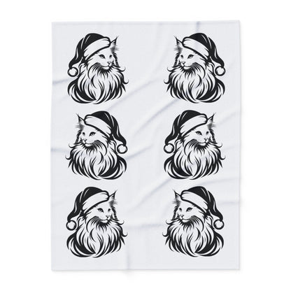 Santa Paws Cat Arctic Fleece Blanket