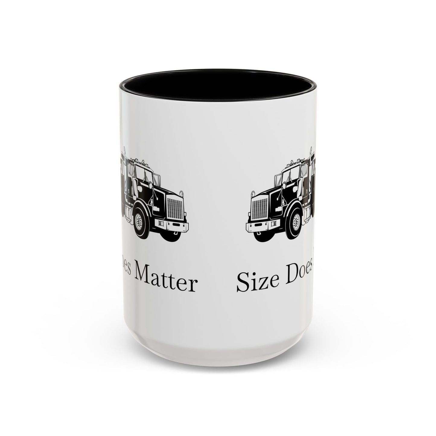 Size Does Matter 2-Tone Coffee Mug