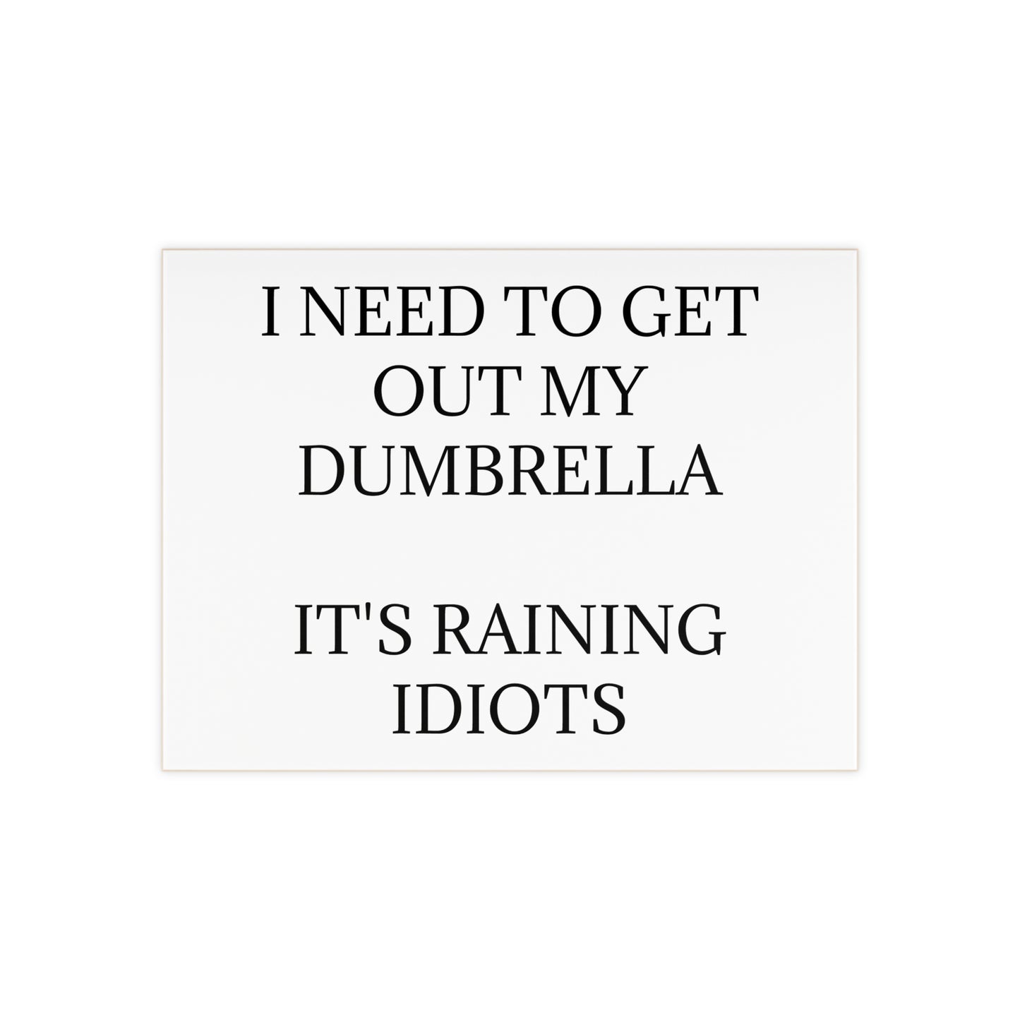 Dumbrella Ceramic Photo Tile