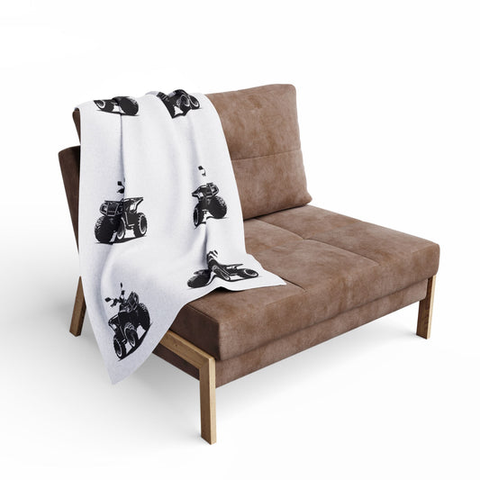 Off The Beaten Path Quad Arctic Fleece Blanket