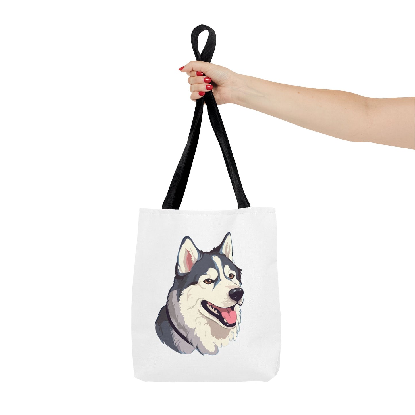 Malamute Head Tote Bag