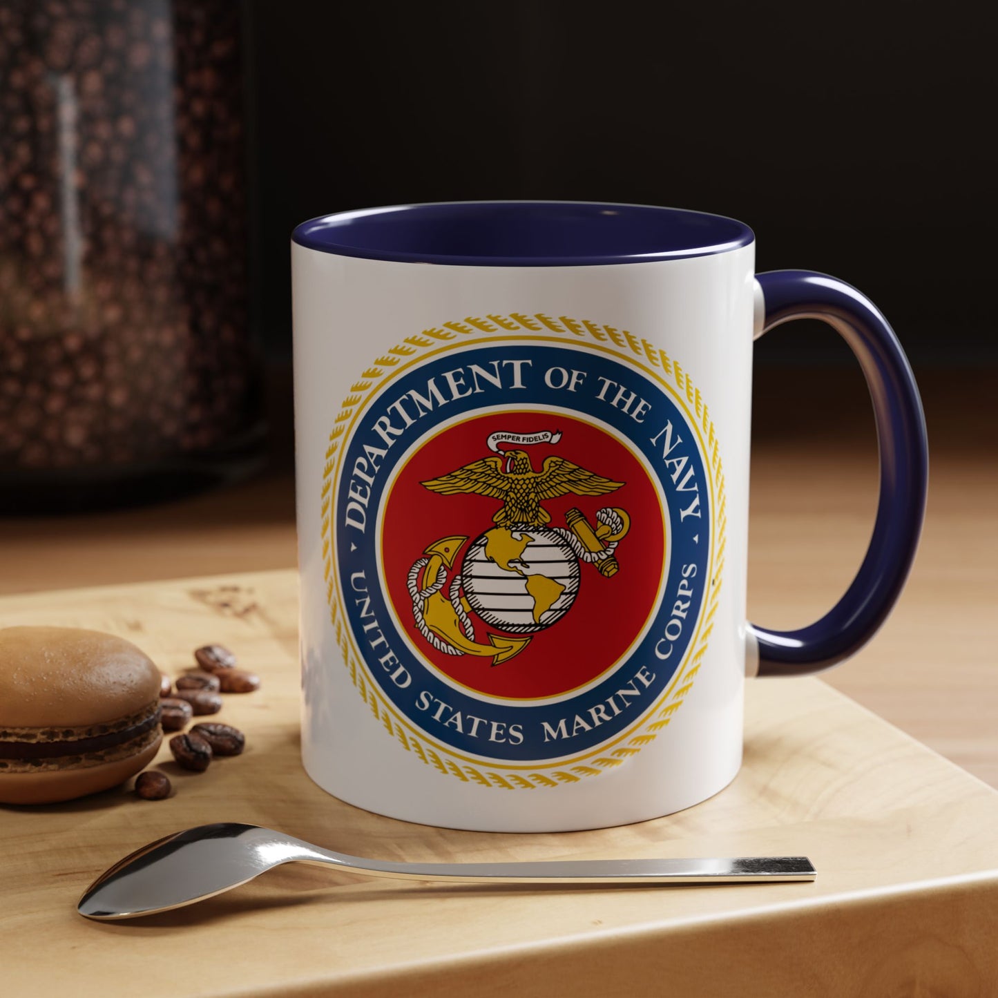 US Marine Corps 2-Tone Coffee Mug