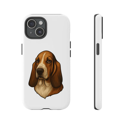 Basset Hound Head iPhone Case
