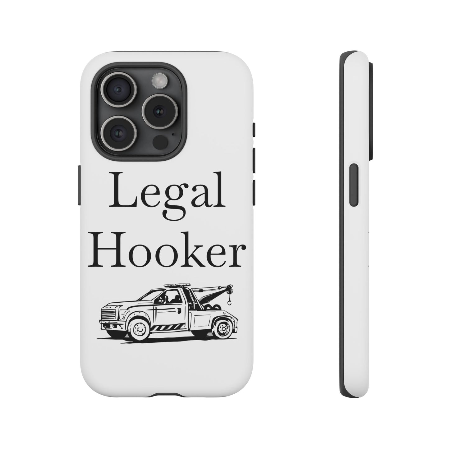 Legal H**ker Wheel Lift Tow Truck iPhone Case