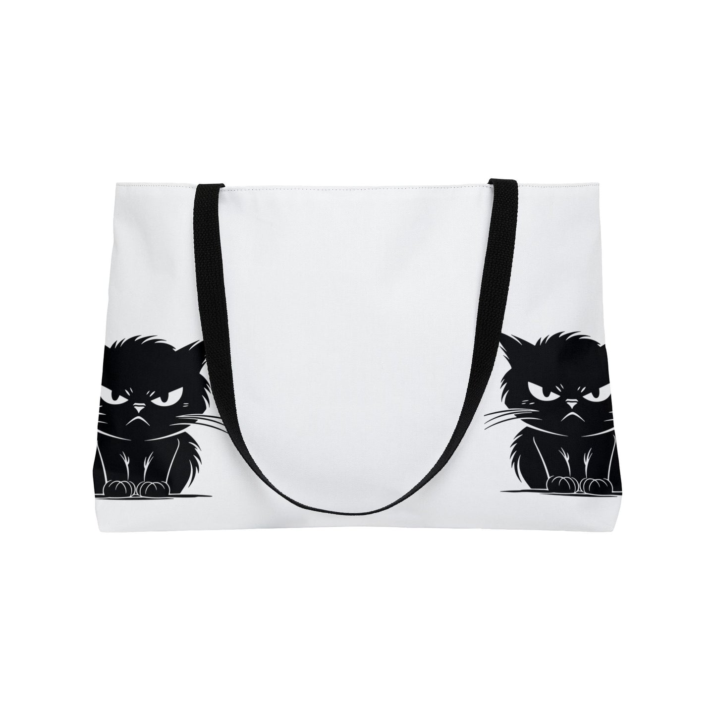 Angry Cat Weekender Tote Bag