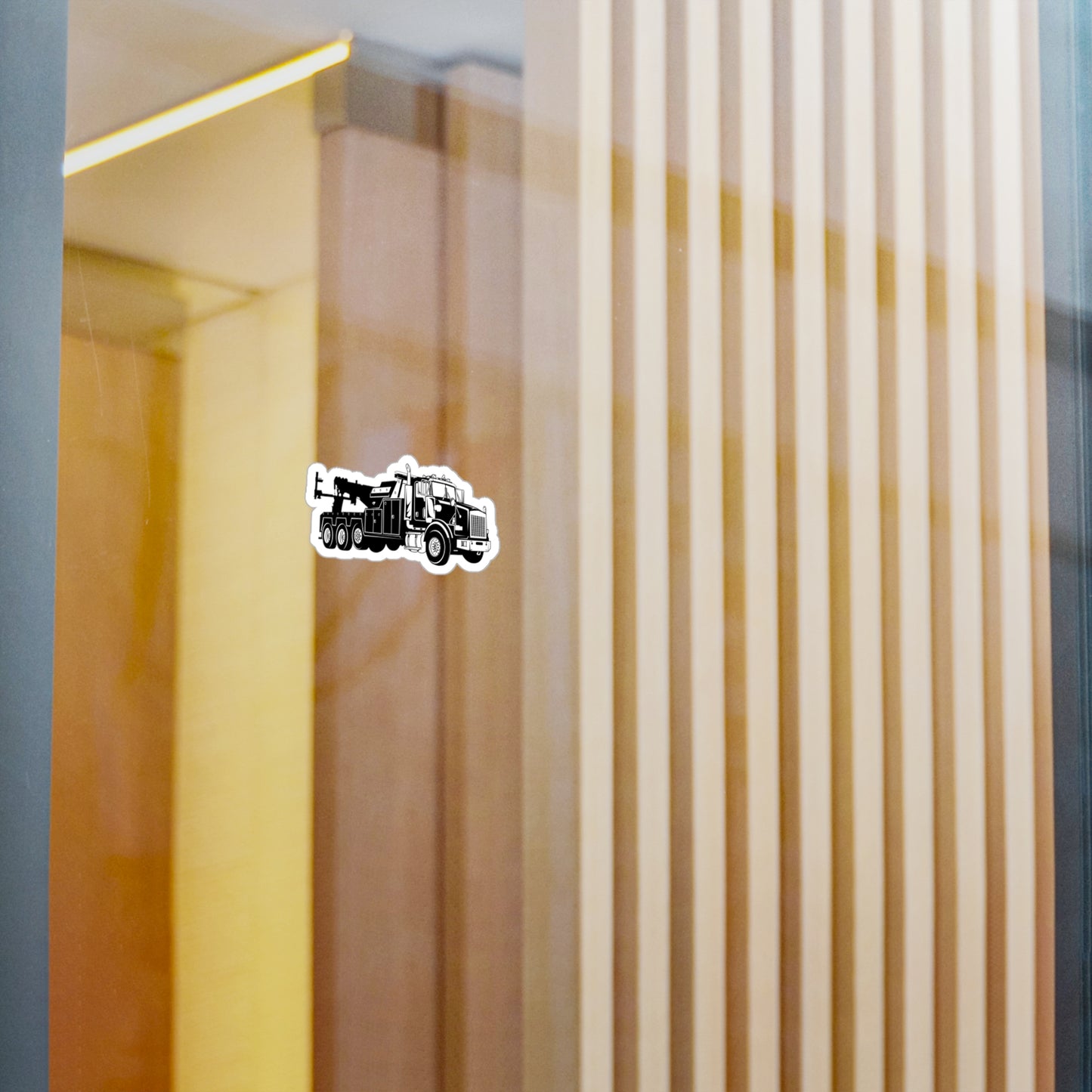 Heavy Tow Truck Vinyl Decal