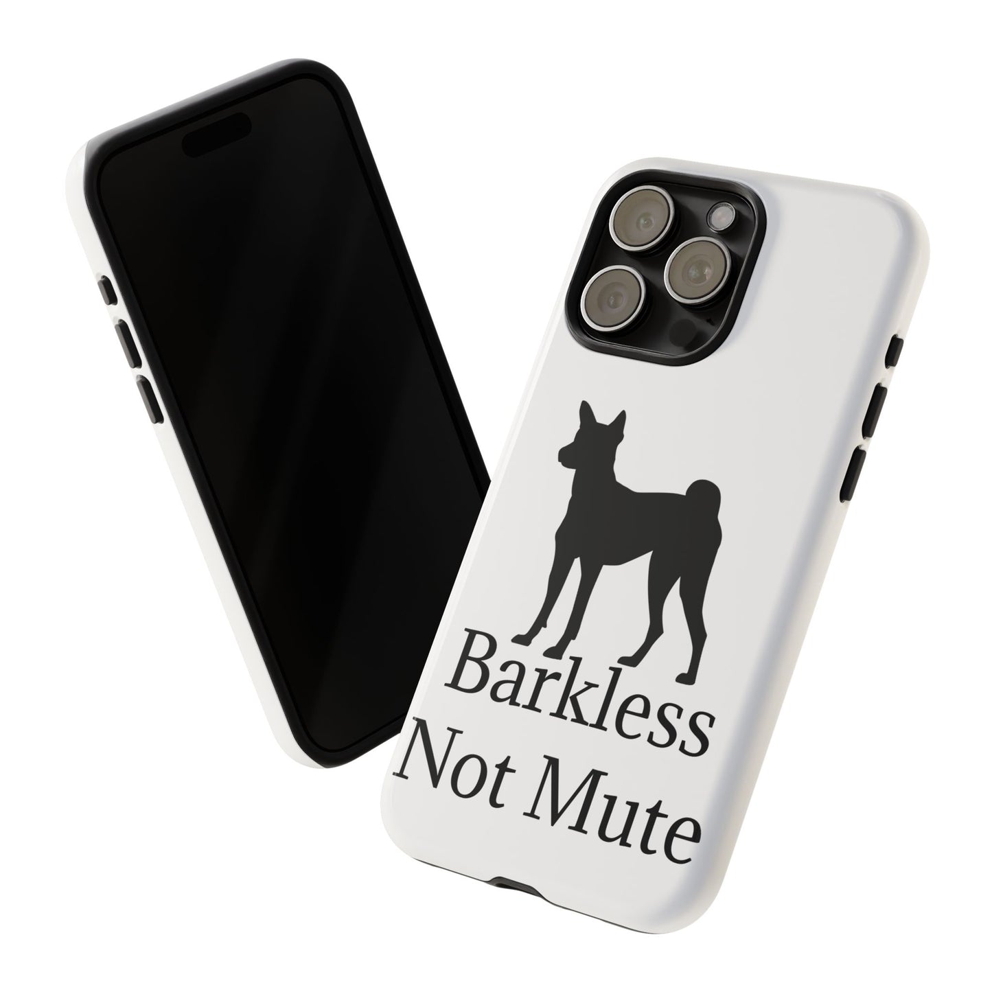 Barkless Not Mute iPhone Case