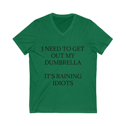 Dumbrella Unisex Short Sleeve V-Neck Tee