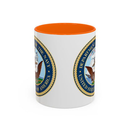US Navy 2-Tone Coffee Mug
