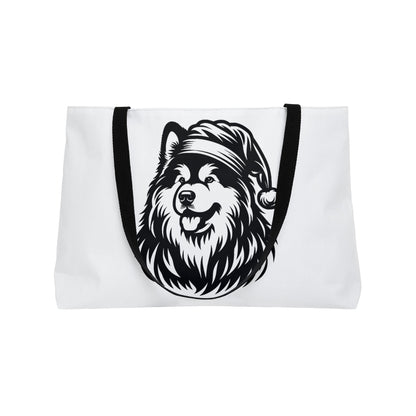 Santa Paws Malamute Weekender Tote Bag