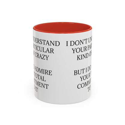 Kind Of Crazy 2-Tone Coffee Mug