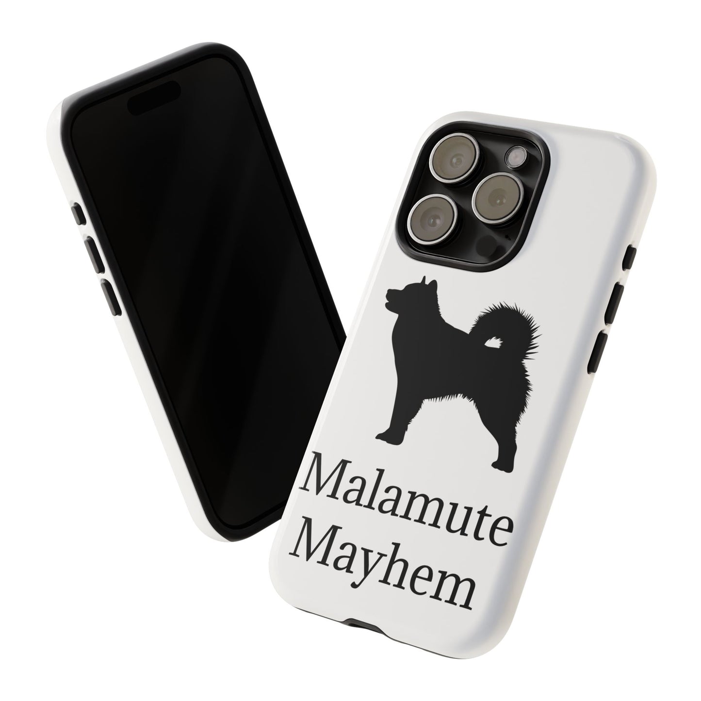 Malamute Mayhem iPhone Case