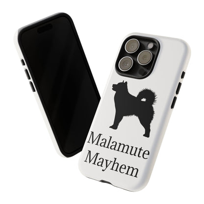Malamute Mayhem iPhone Case