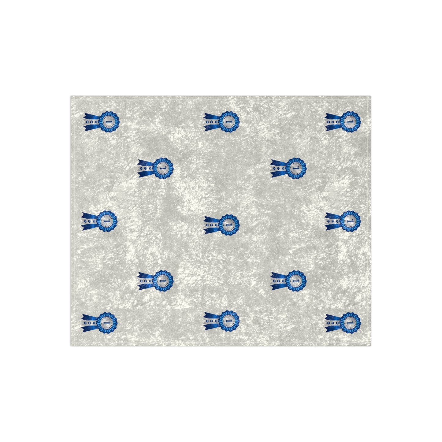 Show Ribbon Crushed Velvet Blanket