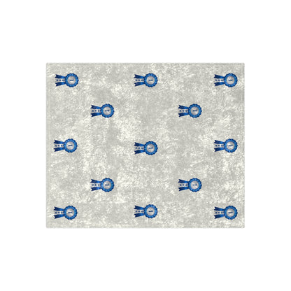 Show Ribbon Crushed Velvet Blanket