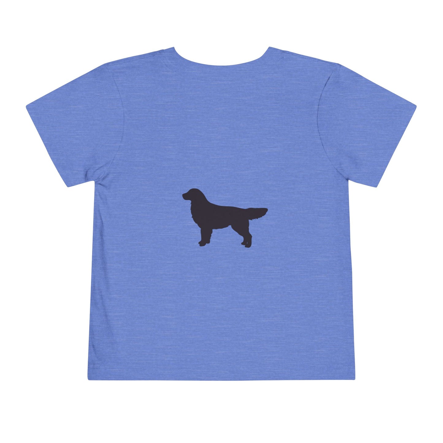 Golden Silhouette Toddler Unisex Short Sleeve Crewneck Tee