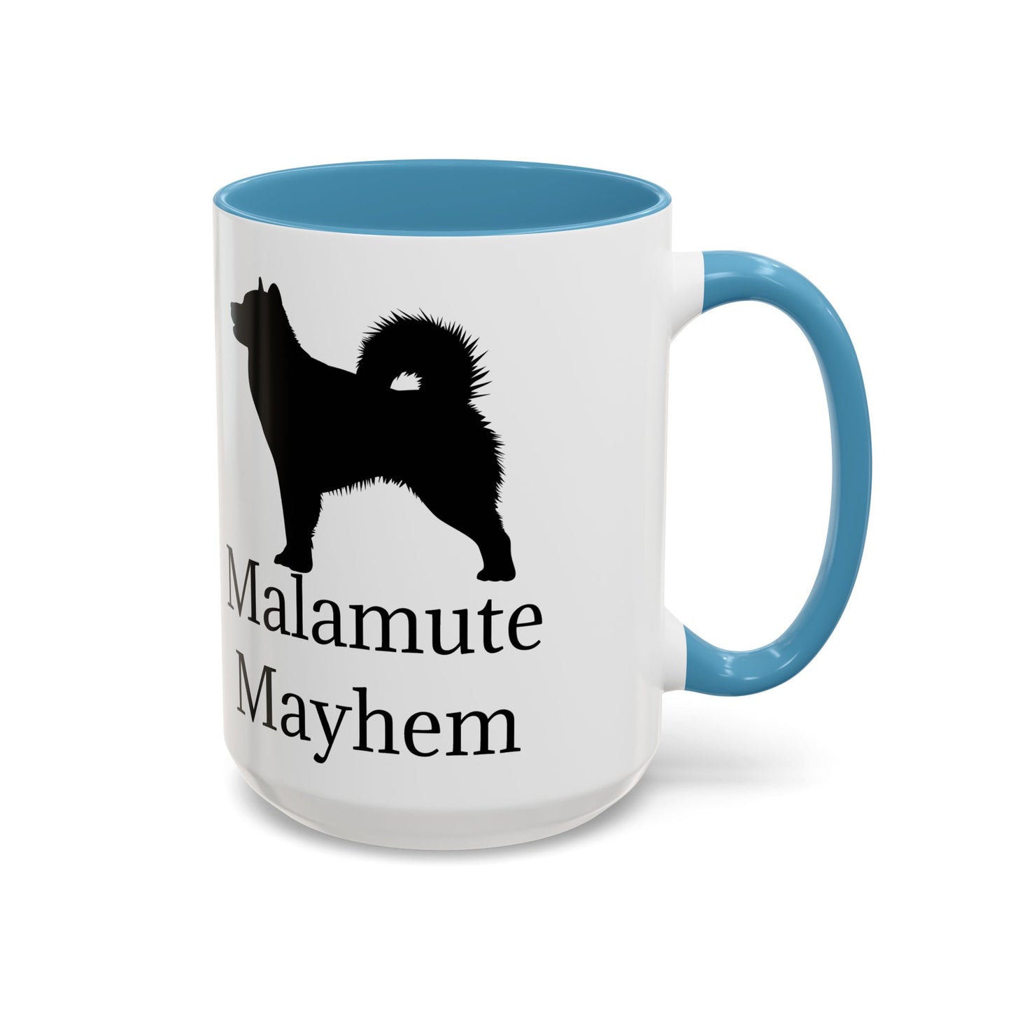 Malamute Mayhem 2-Tone Coffee Mug