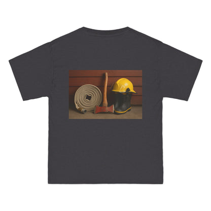 Fire/Rescue Appreciation Men's Short-Sleeve Crewneck Tee