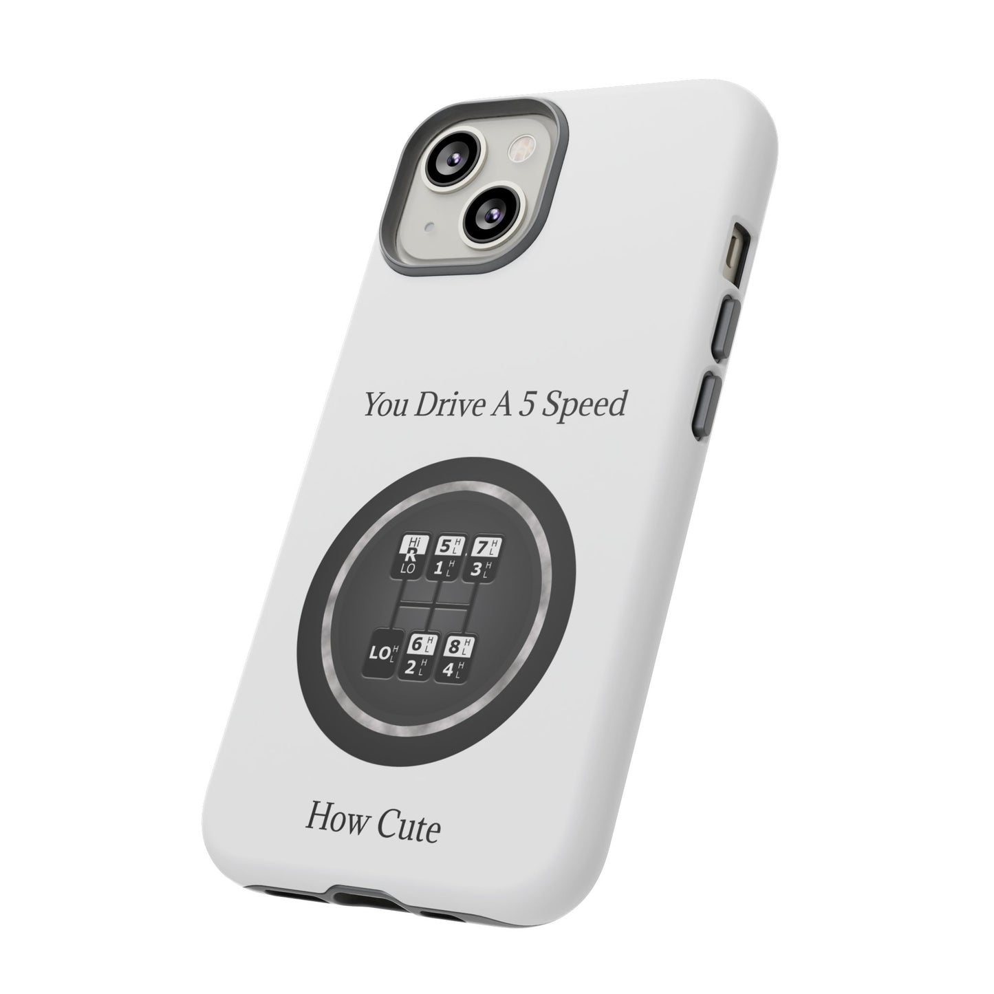 5 Speed How Cute iPhone Case