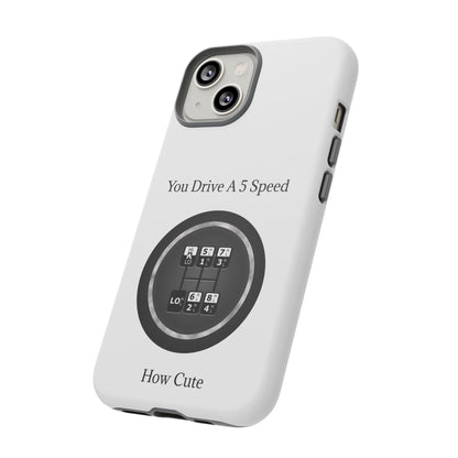 5 Speed How Cute iPhone Case