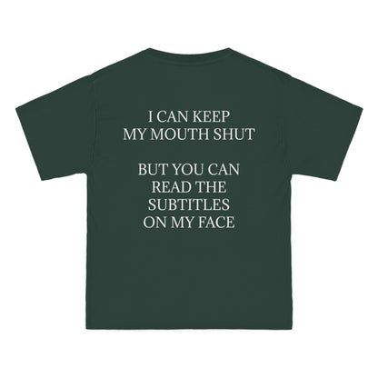 Subtitles Men's Short-Sleeve Crewneck Tee
