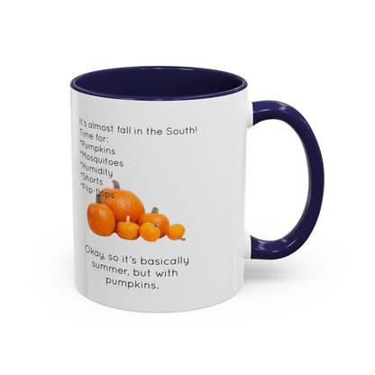 Fall In The South 2-Tone Coffee Mug