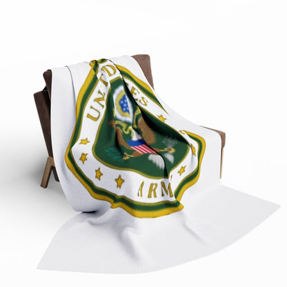 US Army Arctic Fleece Blanket