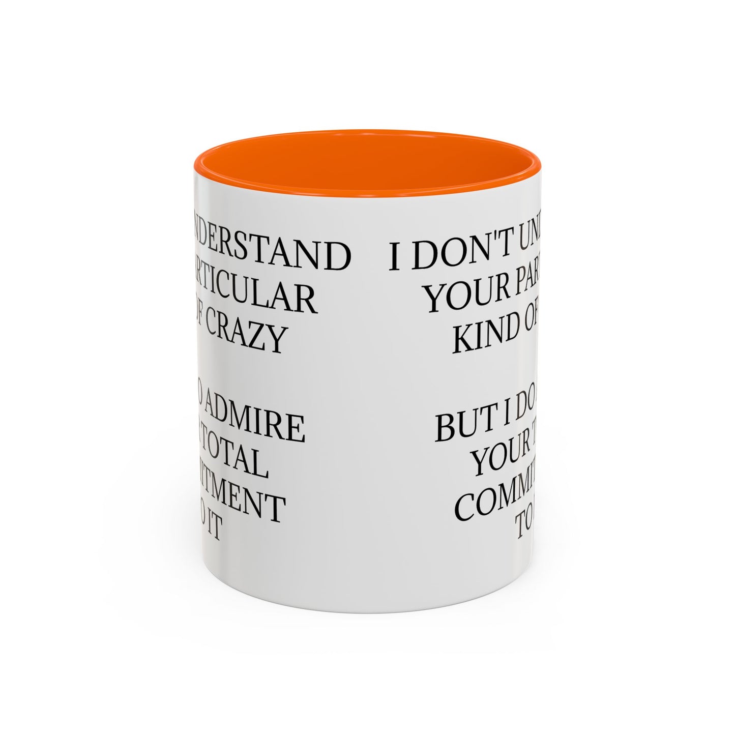 Kind Of Crazy 2-Tone Coffee Mug