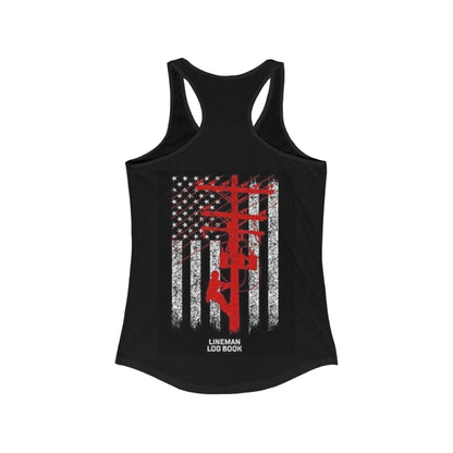 Lineman Women's Racerback Tank