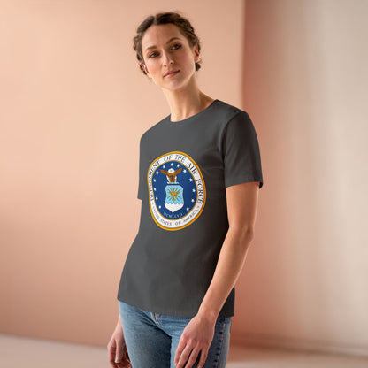 US Air Force Women's Short Sleeve Crewneck Tee