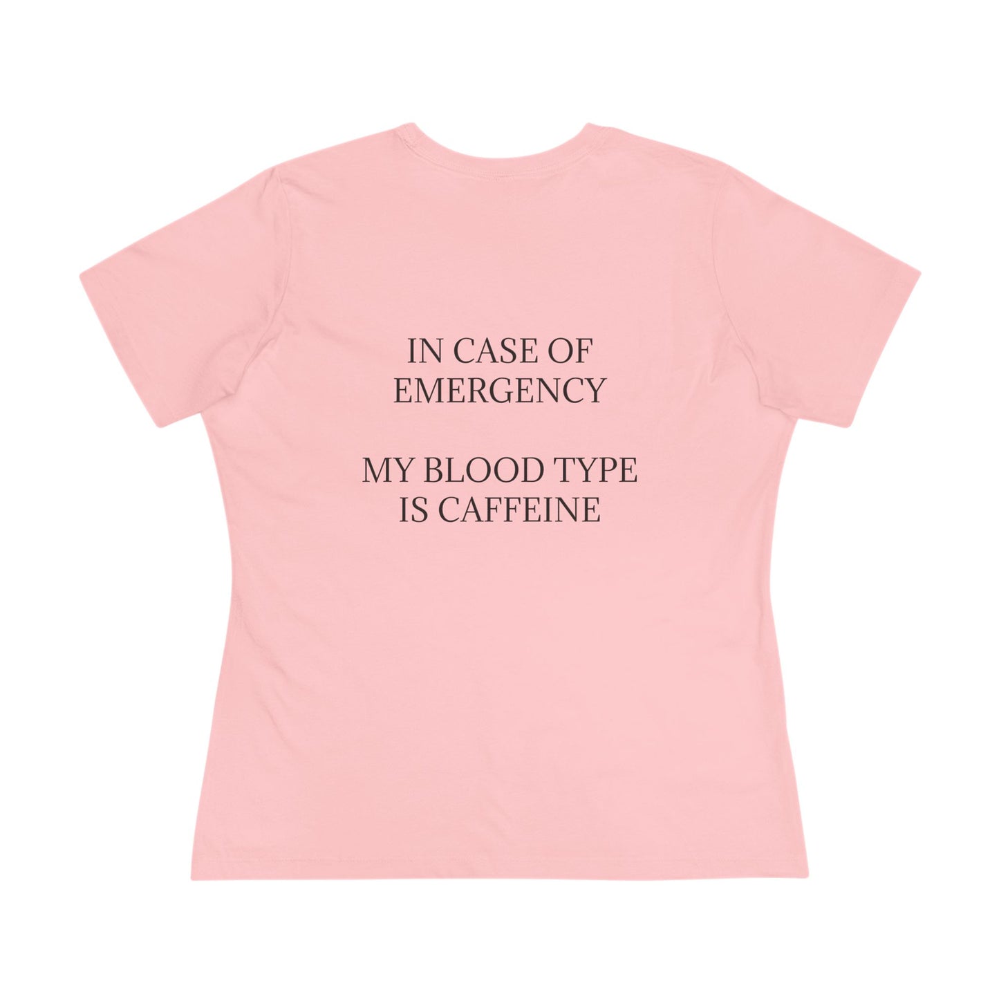 Blood Type Women's Short Sleeve Crewneck Tee