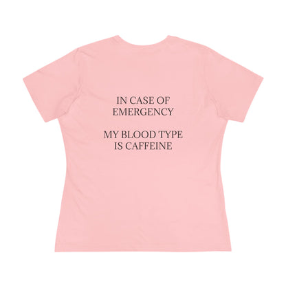 Blood Type Women's Short Sleeve Crewneck Tee
