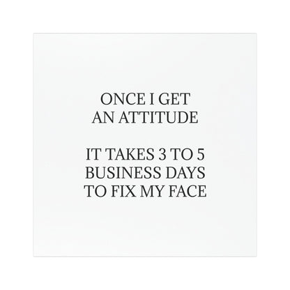 Fix My Face Indoor/Outdoor Magnet