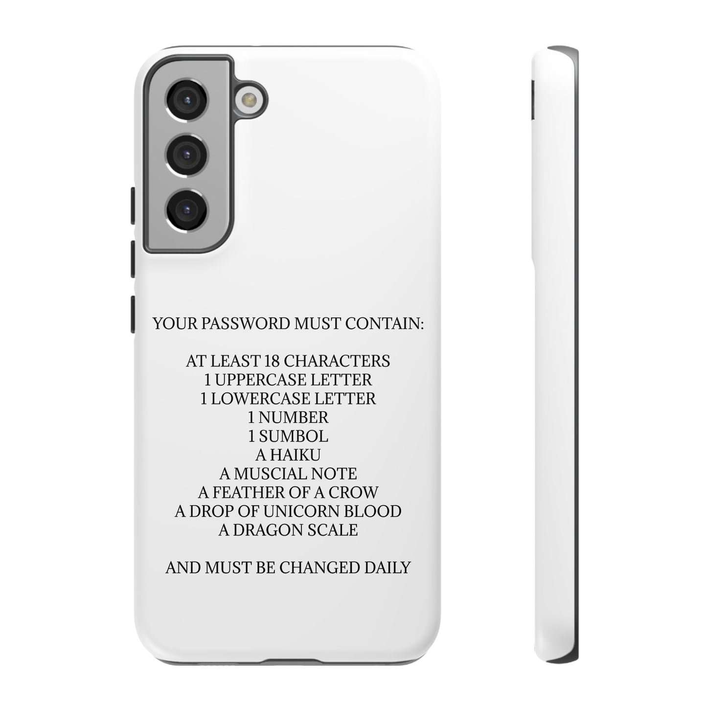 Password Samsung Case