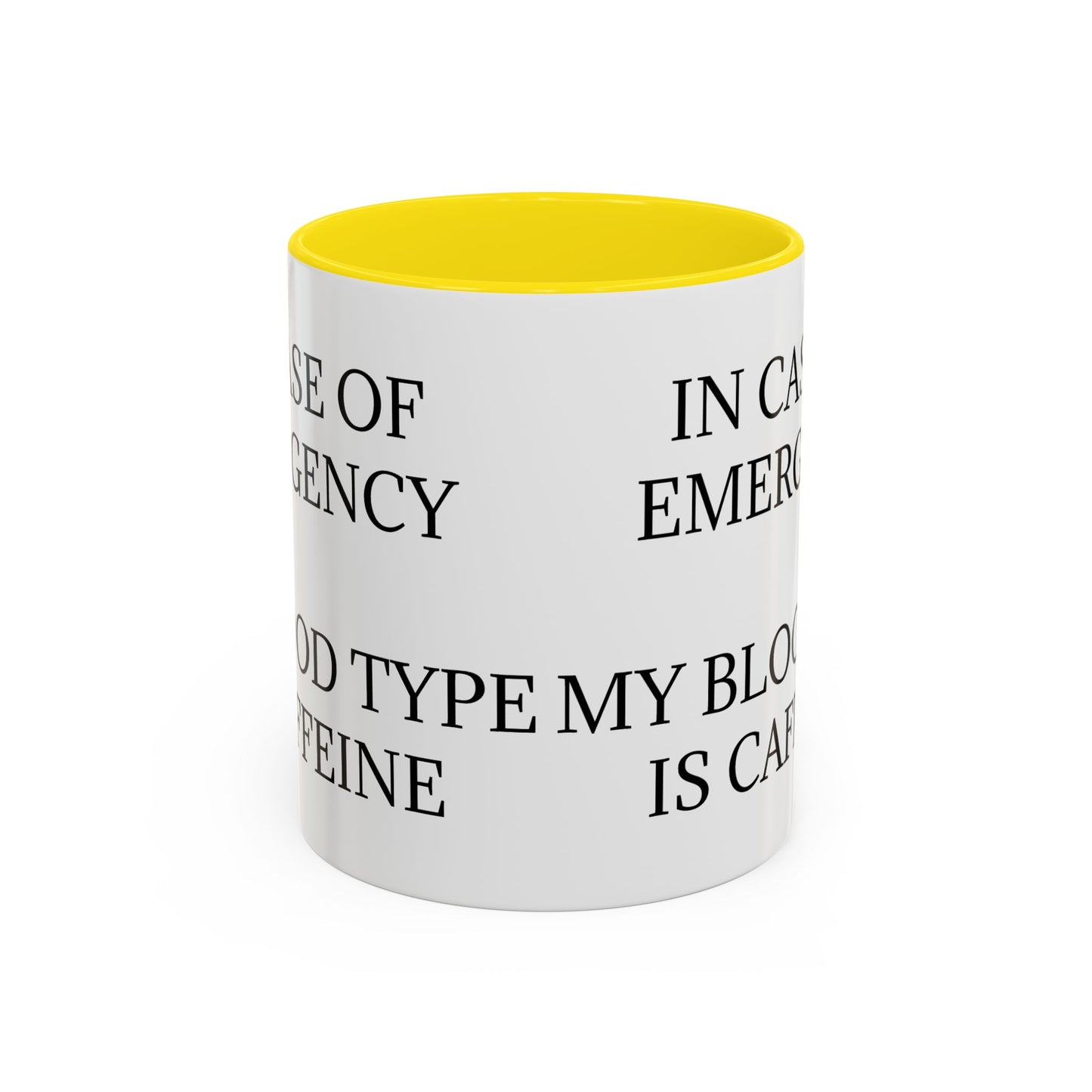 Blood Type 2-Tone Coffee Mug
