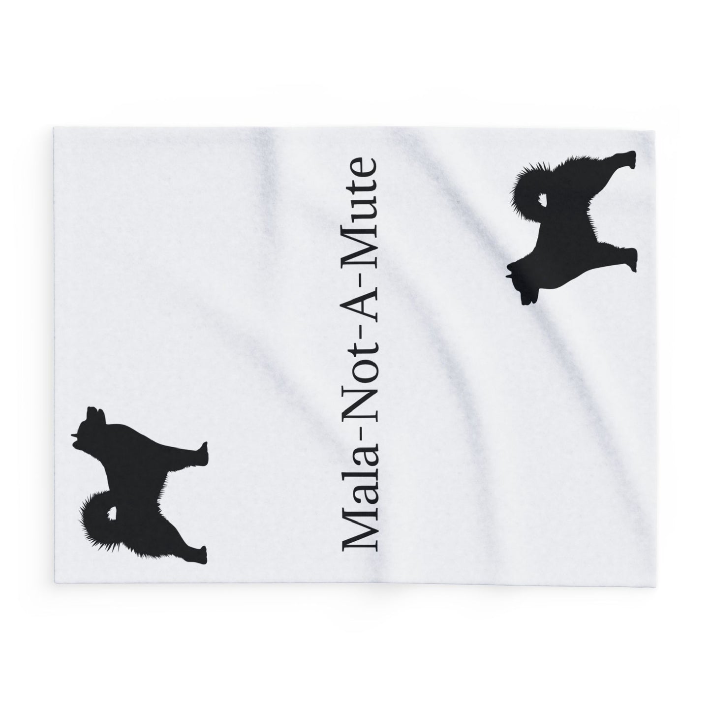 Mala-Not-A-Mute Arctic Fleece Blanket