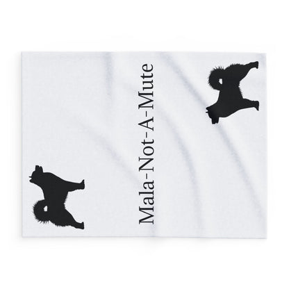 Mala-Not-A-Mute Arctic Fleece Blanket