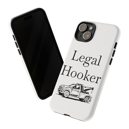 Legal H**ker Wheel Lift Tow Truck iPhone Case